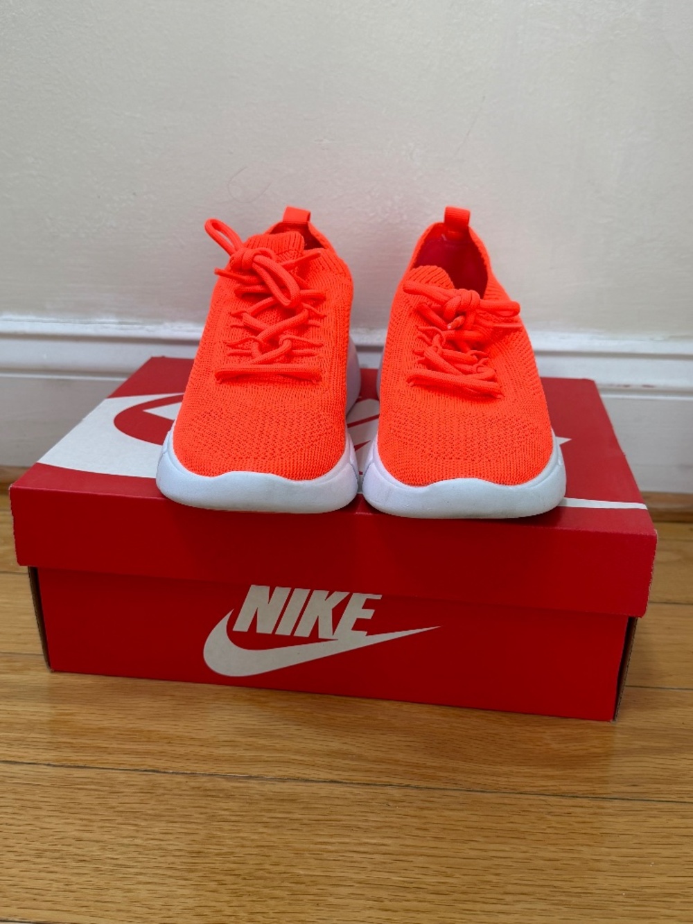 ALDO Bright Orange Sneakers (Women 6)